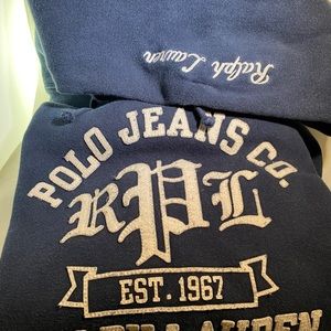 1990’s Ralph Lauren Embroidered Hoodie szXL